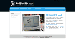 Desktop Screenshot of crosswordman.com